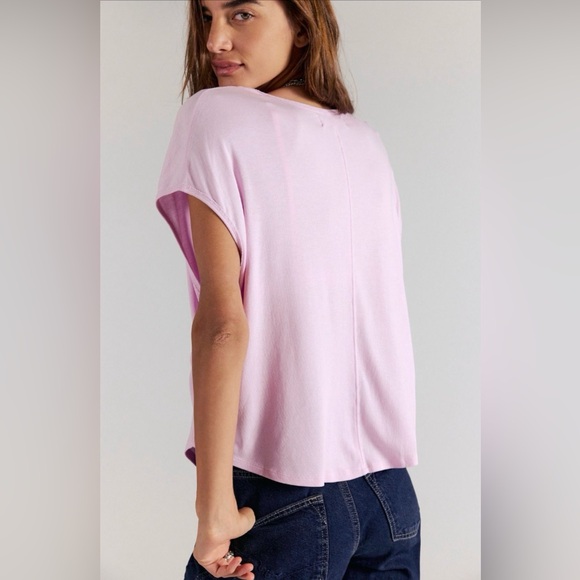 FREE PEOPLE We The Free Wrap Me Up Tee TOP - Picture 2 of 9